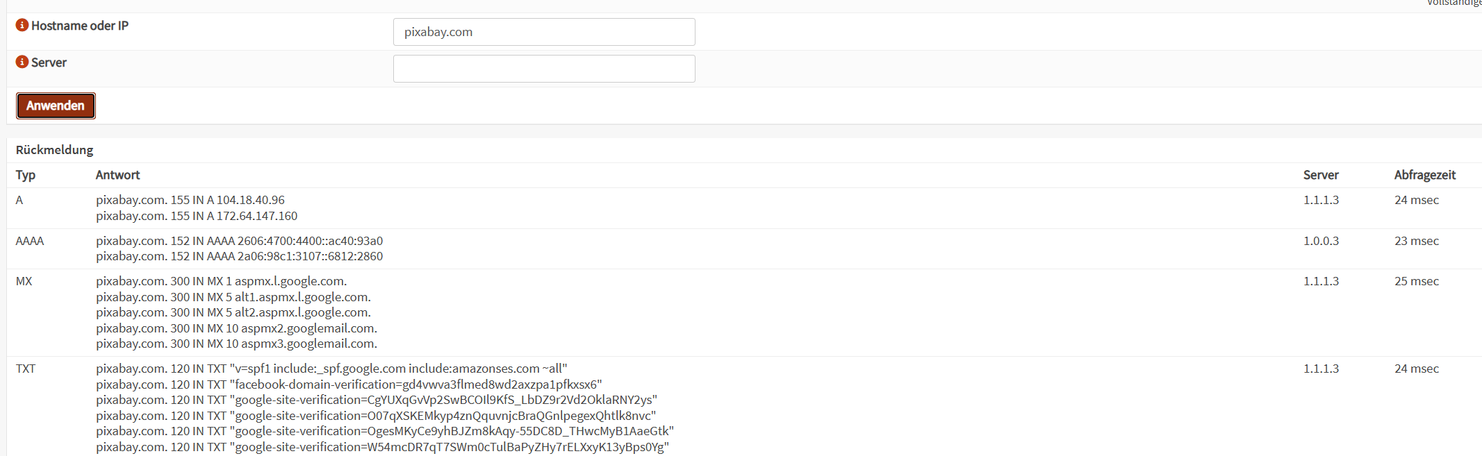 DNS FW